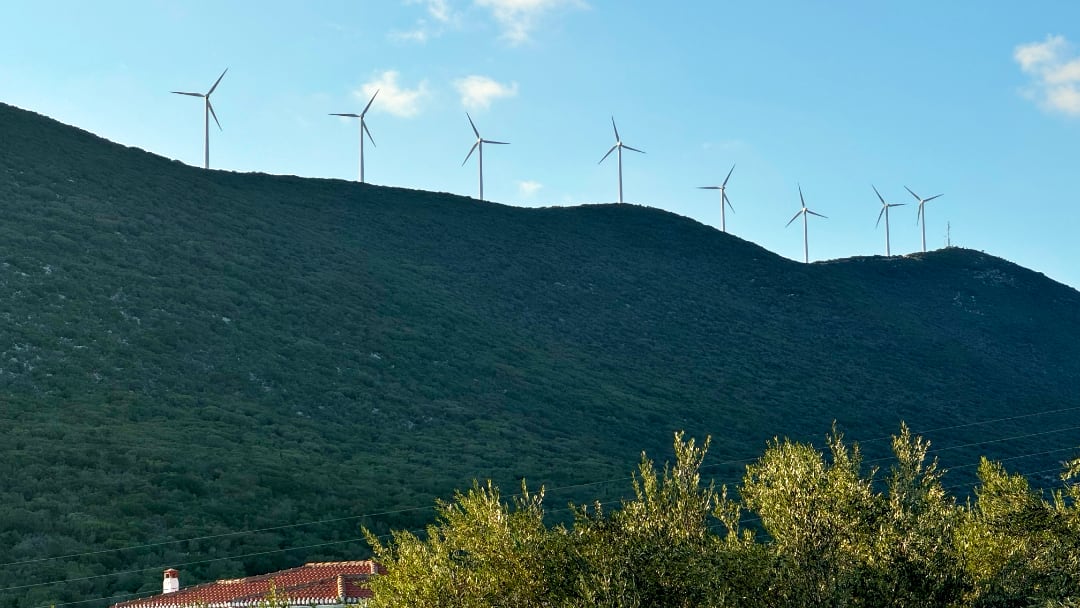 Pylos Windkraftwerke