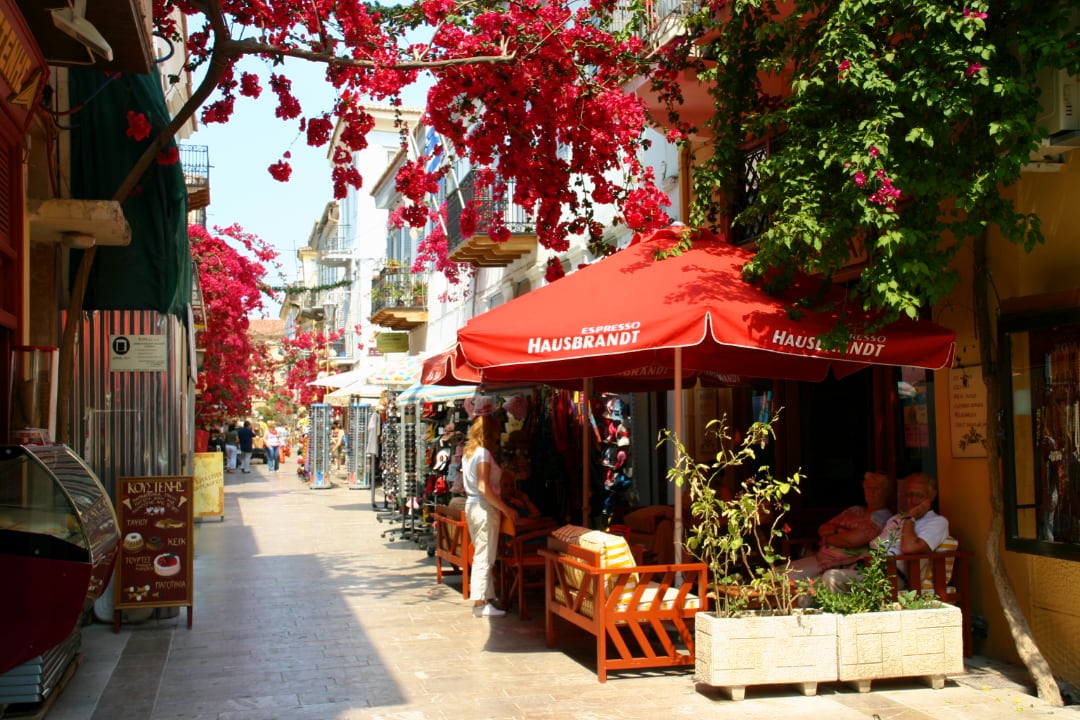 Gasse in Nafplio