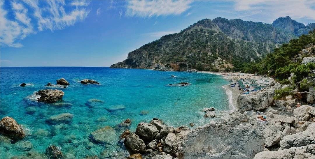 Ein Strand auf Karpathos