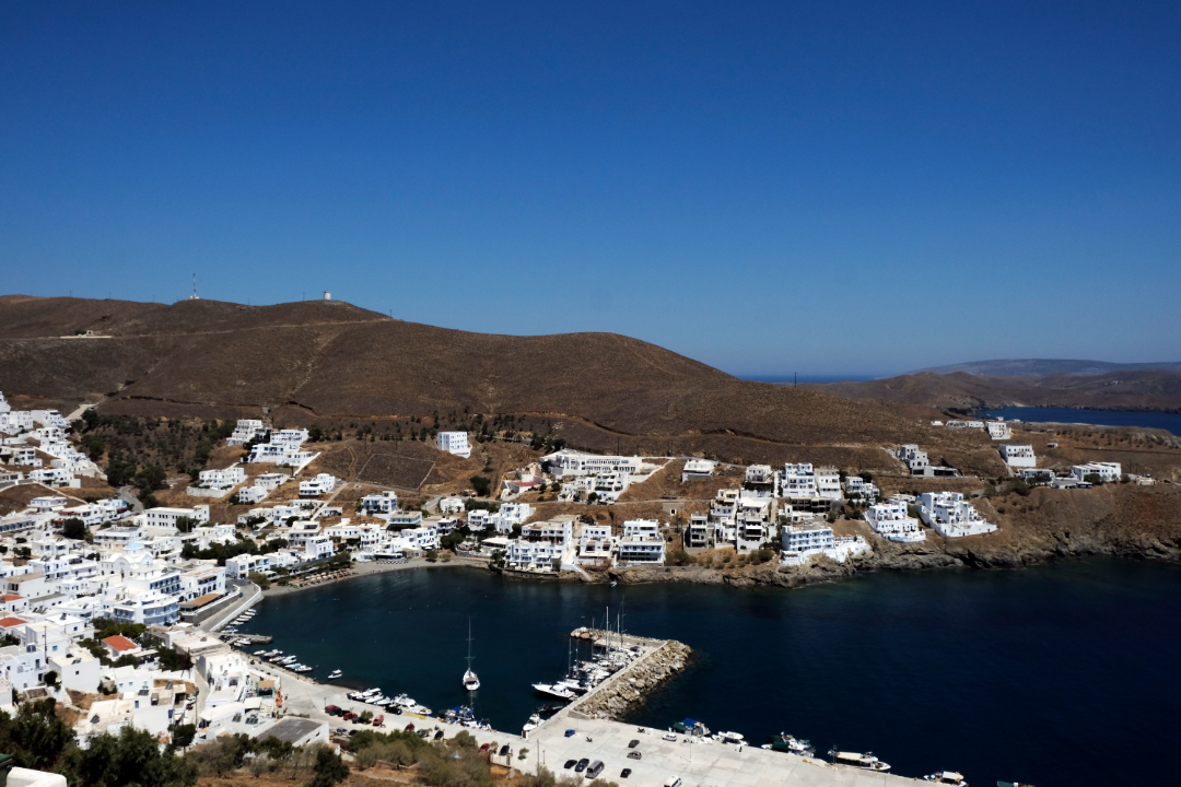 Der Hafen von Astypalea Der Hafen von Astypalea